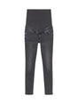 Image for Women's Plain Pregnant Jeans,Dark Grey