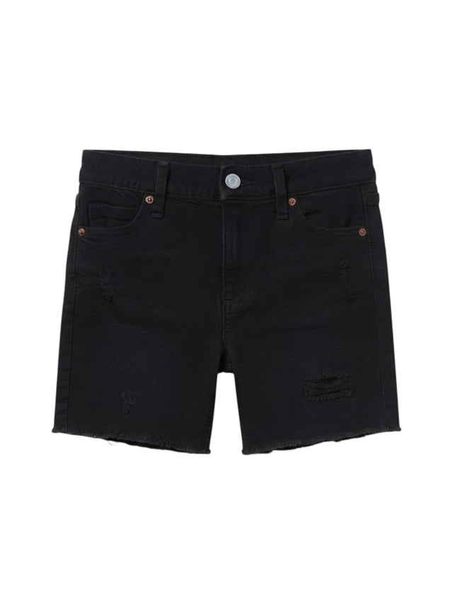 Image for Kids Girl's Ripped Jeans Short,Black