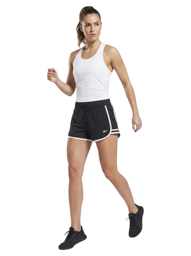 Image for Women's Brand Logo Printed Sport Short,Black