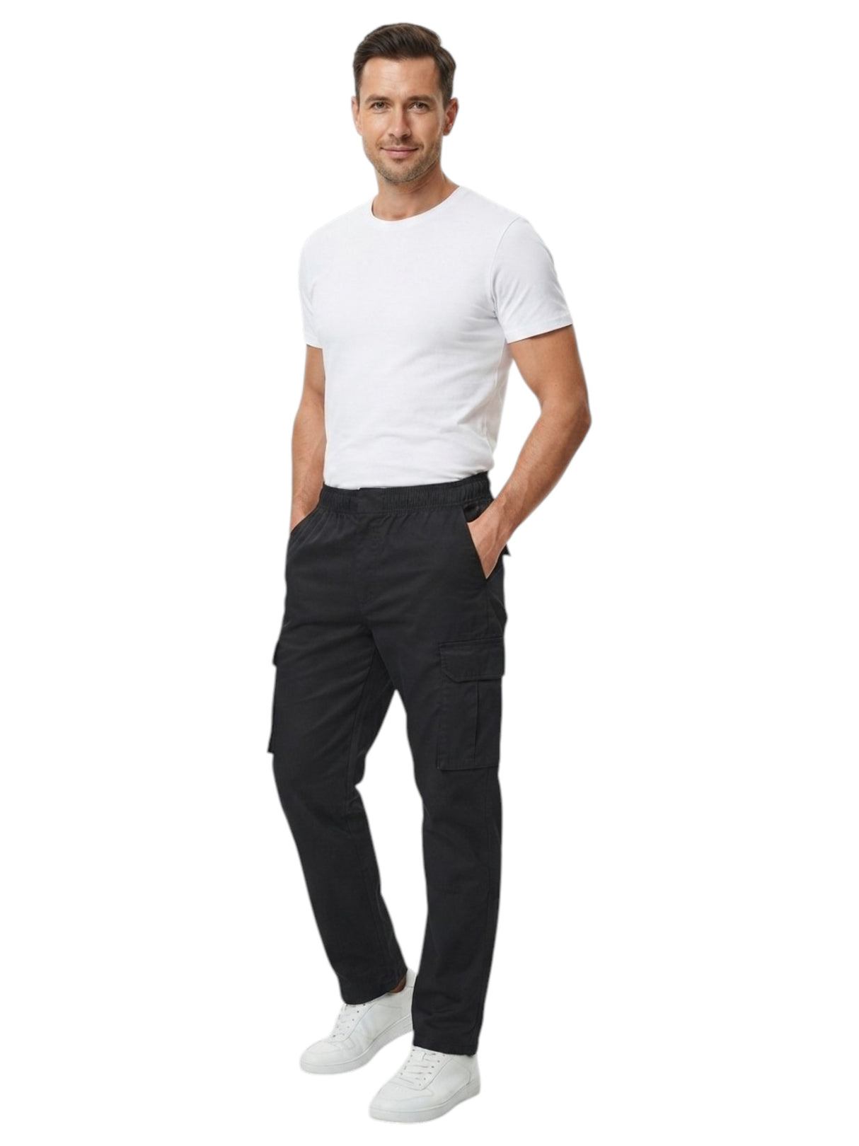 Image for Men's Plain Pants,Black