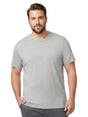 Image for Men's Plain Solid Top,Light Grey