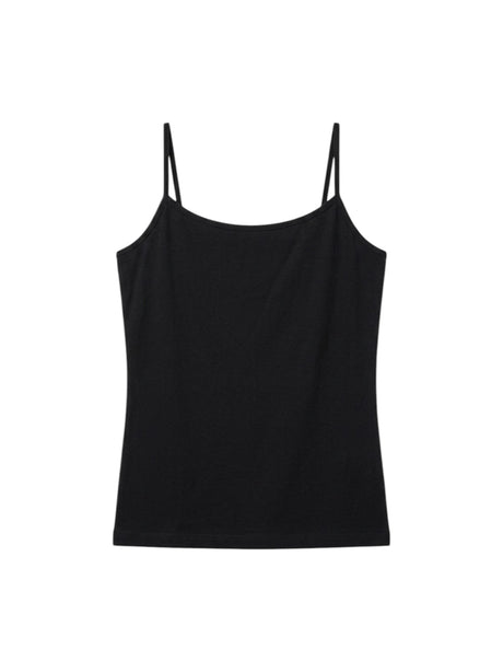 Image for Women's Plain Solid Tank Top,Black
