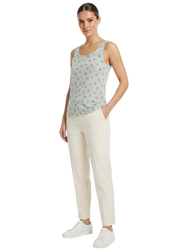 Image for Women's Printed Top,Mint Green