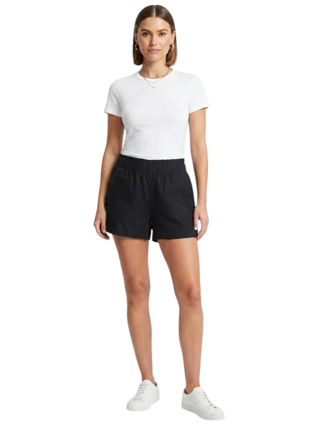 Image for Women's Plain Solid Short,Black