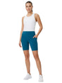 Image for Women's Plain Legging Short,Dark Blue