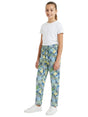 Image for Kids Girl's Printed Pants with Belt,Multi