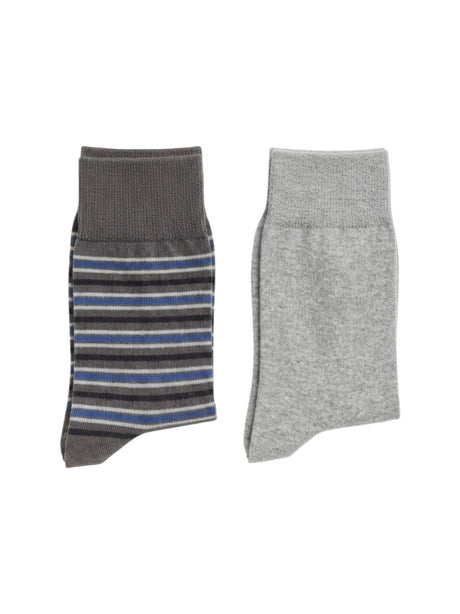 Image for Men's Striped Socks Set 2Pieces,Multi