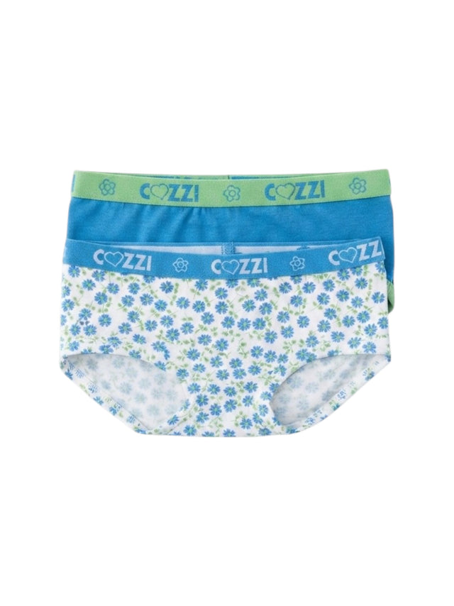 Image for Kids Girl's Printed Slip Set 2Pieces,Green/Blue