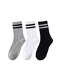 Image for Men's Knitted Long Thin Socks Set 3Pieces,Multi