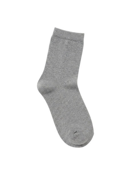 Image for Kids Boy's Plain Solid Socks,Grey