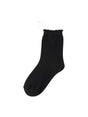 Image for Kids Girl's Plain Solid Socks,Black