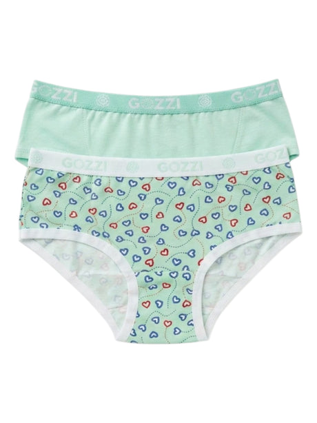 Image for Kids Girl's Printed Slip Set 2Pieces,Light Green