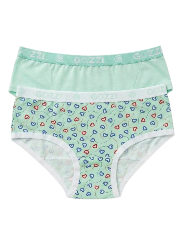 Image for Kids Girl's Printed Slip Set 2Pieces,Light Green