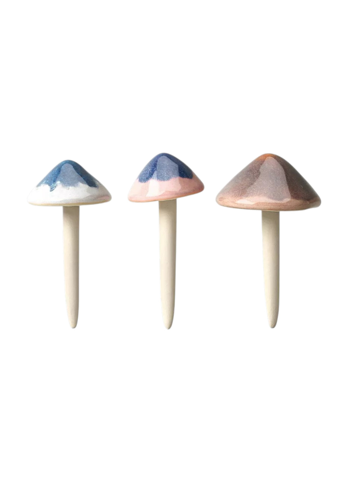 Image for Ceramic Mushroom Pot Stake