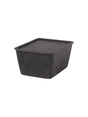 Image for Stackable Felt Bin With Lid