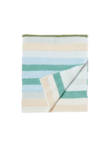 Image for Striped Knit Throw Blanket
