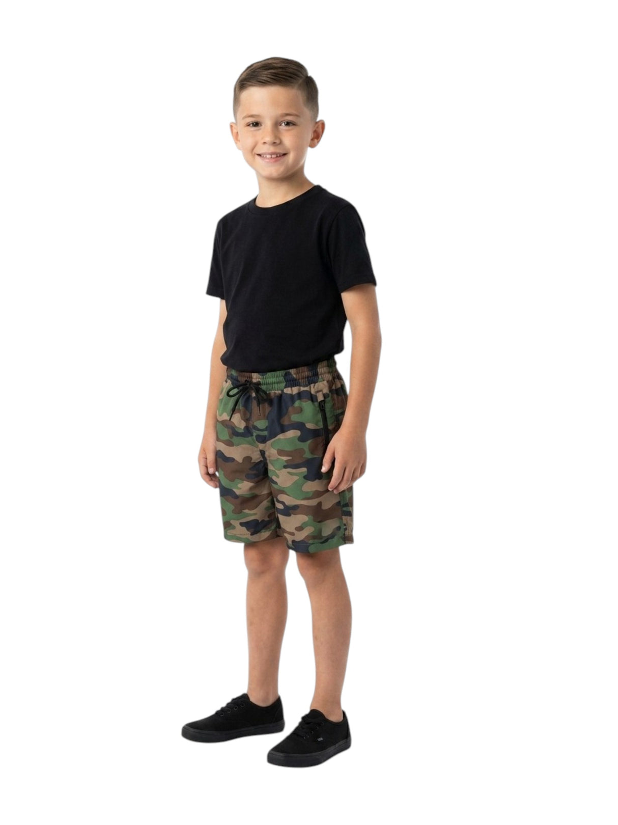 Image for Kids Boy's Camo Printed Swim Short,Multi