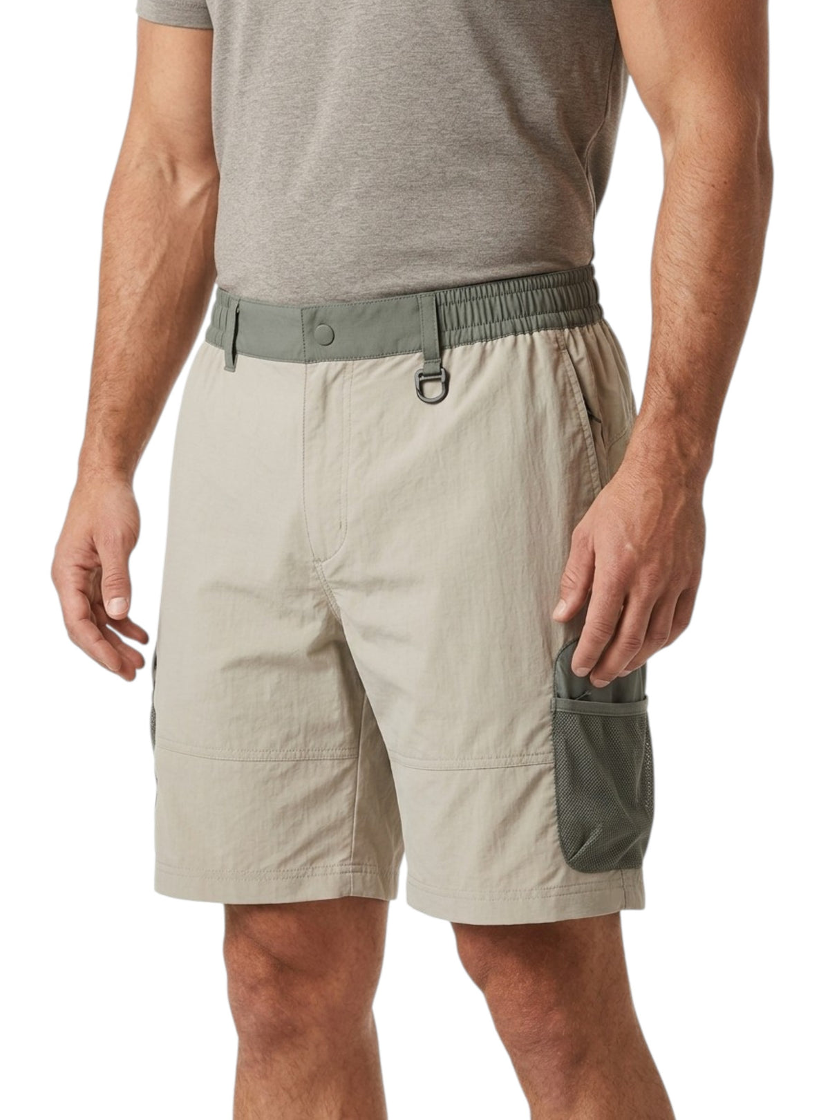 Image for Men's Textured Short,Dusty Olive