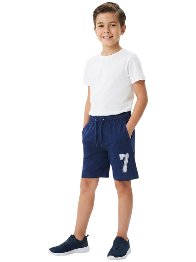 Image for Kids Boy's Printed Short,Navy