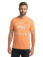 Image for Men's Printed Top,Orange