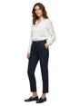 Image for Women's Plain Solid Classic Pant,Navy