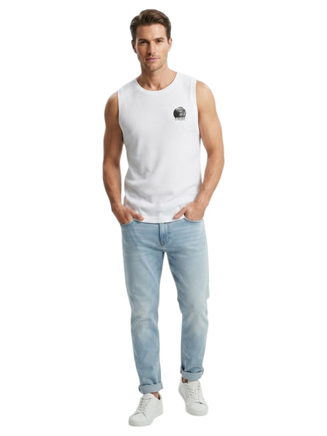 Image for Men's Textured Top,White