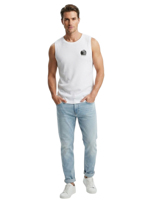 Image for Men's Textured Top,White