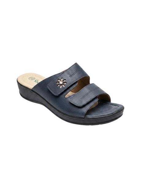 Image for Women's Plain Slippers,Dusty Navy