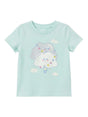 Image for Kids Girl's Printed Top,Light Turquoise