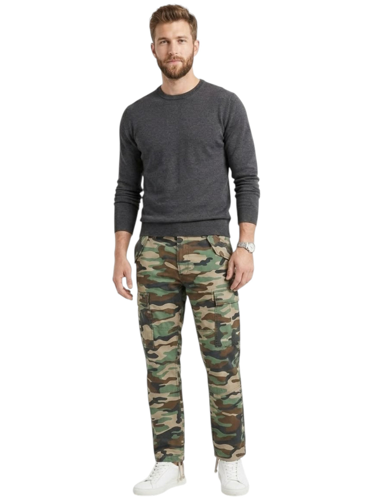Image for Men's Camo Printed Pant,Multi