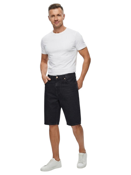 Image for Men's plain Short,Black