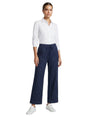 Image for Women's Stripped Pants,Navy 