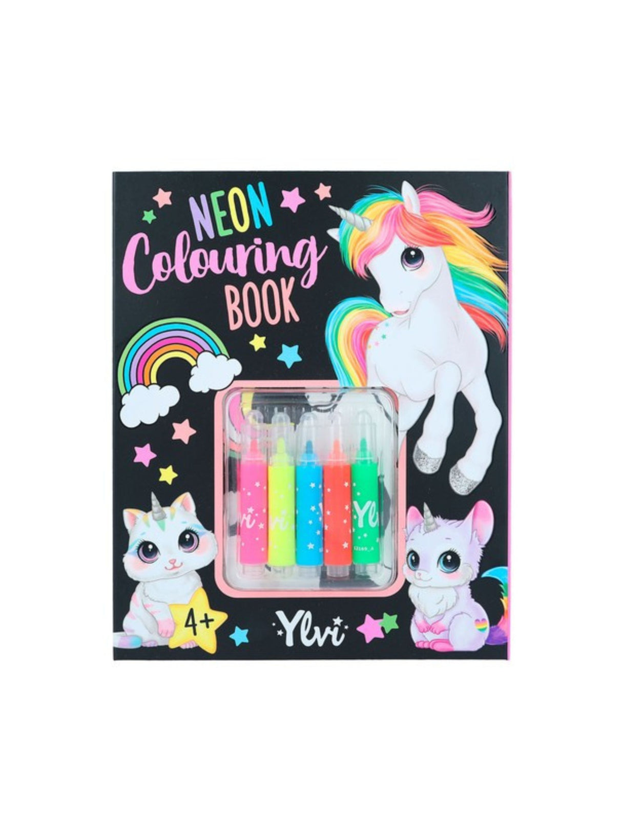 Image for Ylvi Neon Coloring Book Set