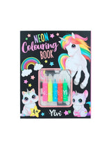 Image for Ylvi Neon Coloring Book Set