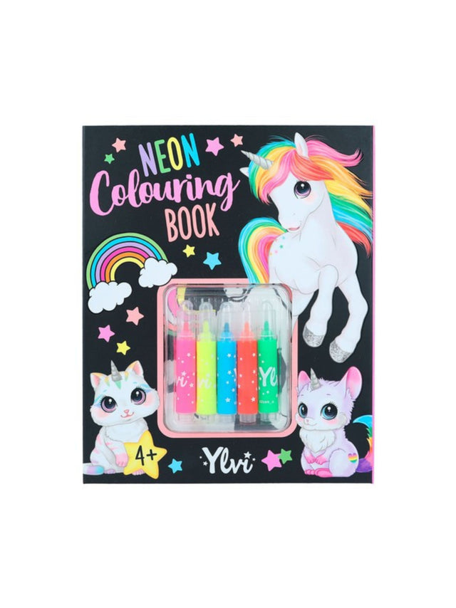 Image for Ylvi Neon Coloring Book Set