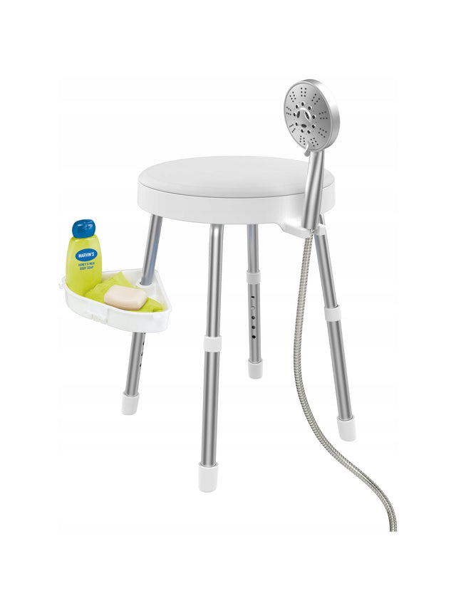 Image for Shower And Bath Stool With Rotating Seat
