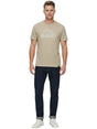 Image for Men's Printed Top,Dark Beige
