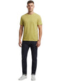 Image for Men's Plain Solid Top,Light Olive