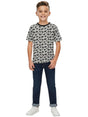 Image for Kids Boy's Printed Top,Light Grey