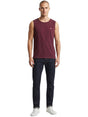 Image for Men's Plain Solid Top,Burgandy