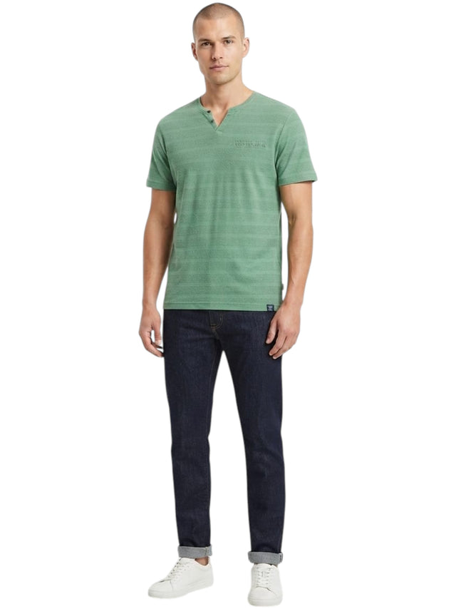 Image for Men's Textured Top,Green