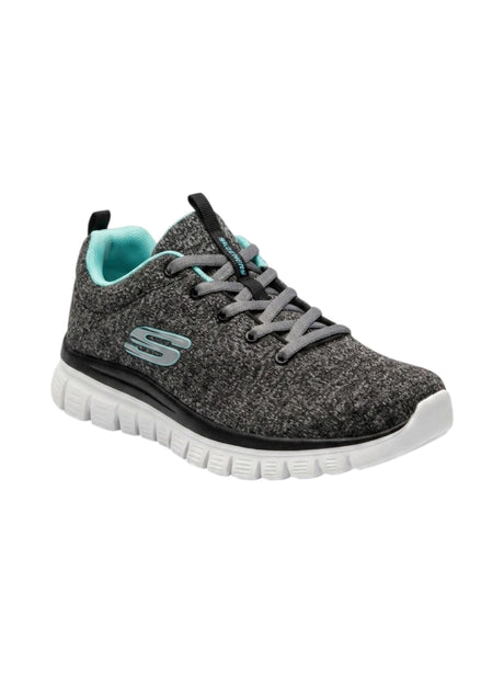 Image for Women's Logo Patched Shoes,Grey