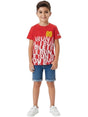Image for Kids Boy's Printed Top,Red
