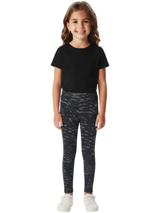 Image for Kids Girl's Printed Pant,Black