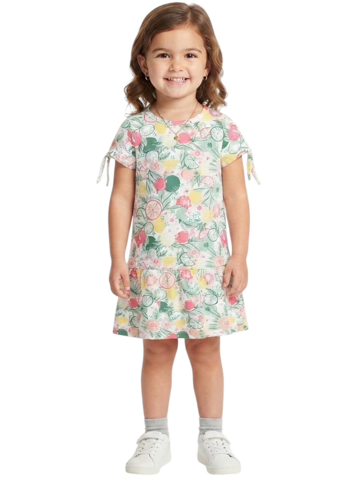 Image for Kids Girl's Printed Dress,Multi