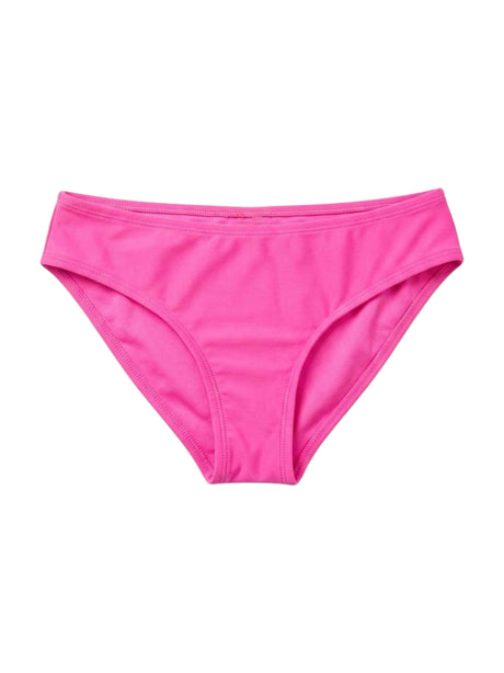 Image for Kids Girl's Plain Solid Bikini Bottom,Hot Pink