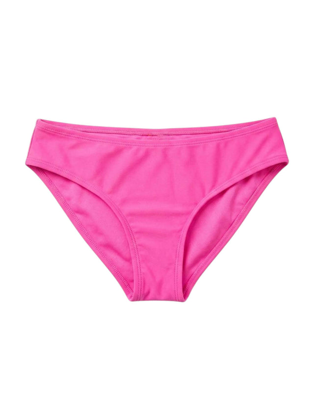 Image for Kids Girl's Plain Solid Bikini Bottom,Hot Pink
