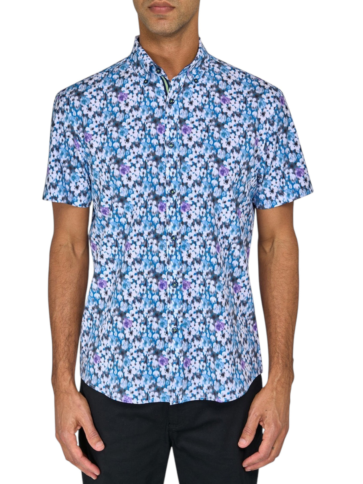 Image for Men's Printed Dress Shirt,Multi