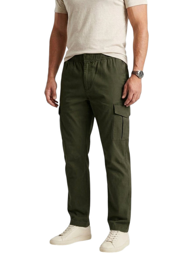 Image for Men's Textured Cargo Pant,Olive
