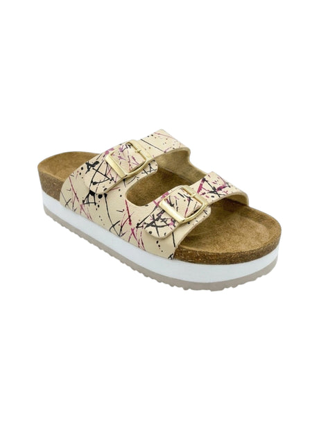 Image for Women's Printed Slippers,Multi